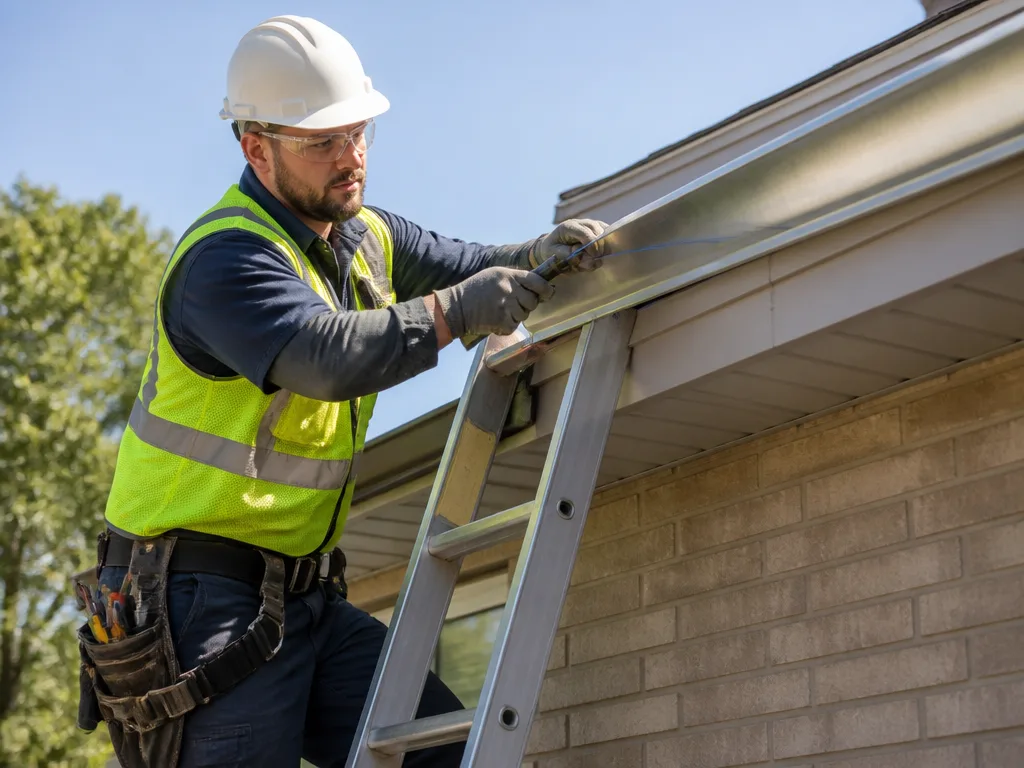 Aluminum Gutter Installation