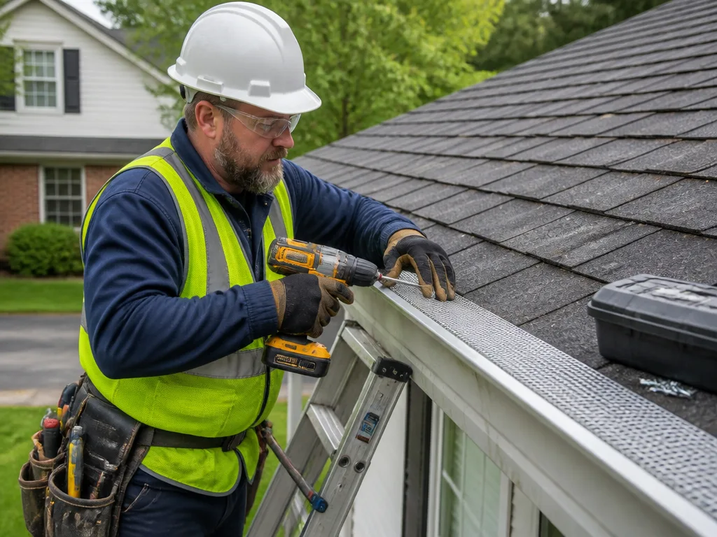 Gutter Guard Installation